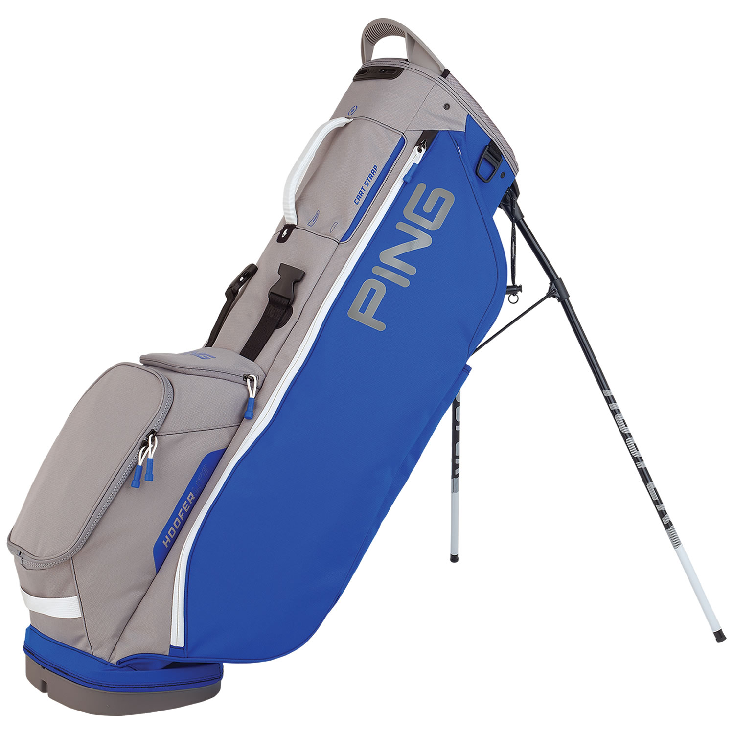 Ping 2020 Hoofer Lite Golf Stand Bag Royal/Silver/White Scottsdale Golf